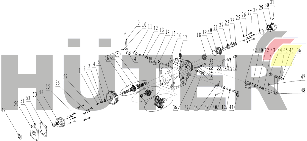 Коробка передач HSD 70/5/4