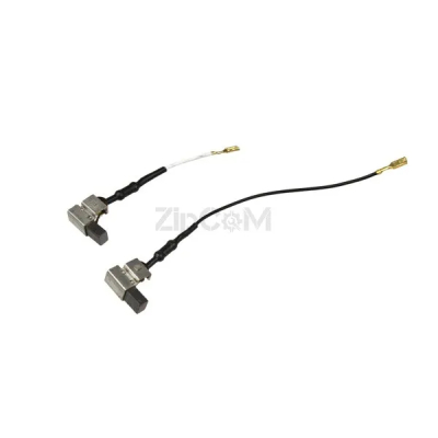 Комплект угольных щеток двигателя (2 шт) + держатели + пружины для кухонных комбайнов Bosch 638020