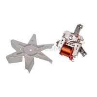 Двигатель вентилятора конвекции с крыльчаткой для духовки Indesit C00078421